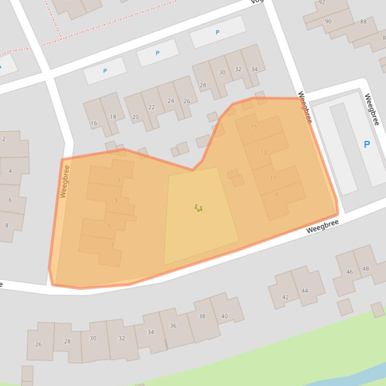 Kaart van postcodegebied 8607DR.