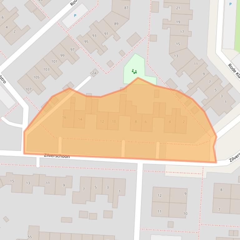 Kaart van postcodegebied 8607GA.