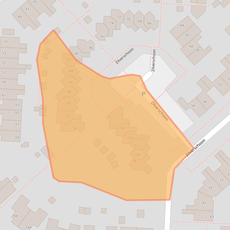 Kaart van postcodegebied 8607GC.