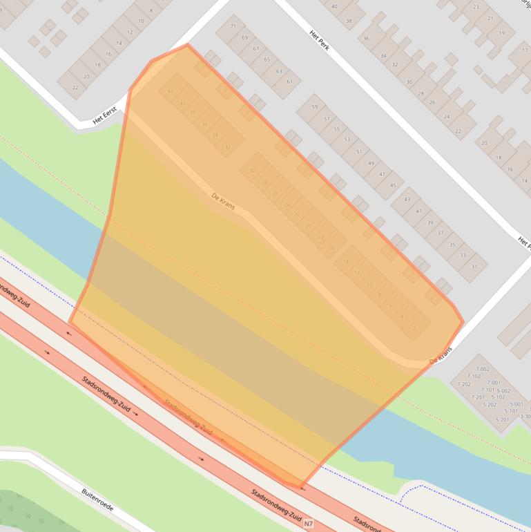 Kaart van postcodegebied 8608BV.