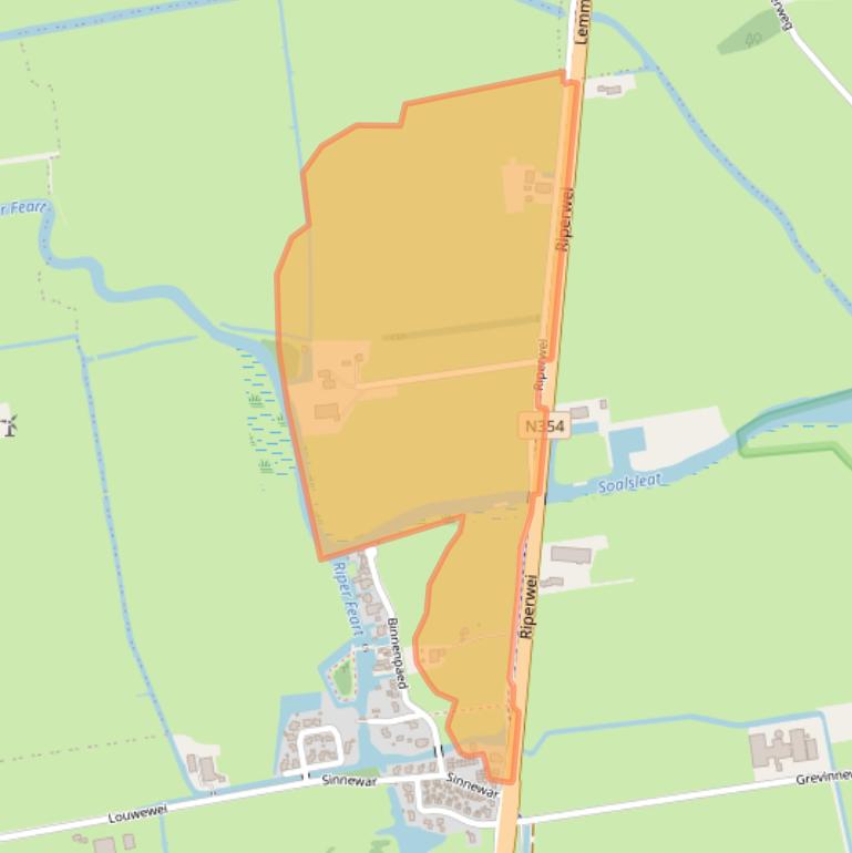 Kaart van postcodegebied 8623XH.