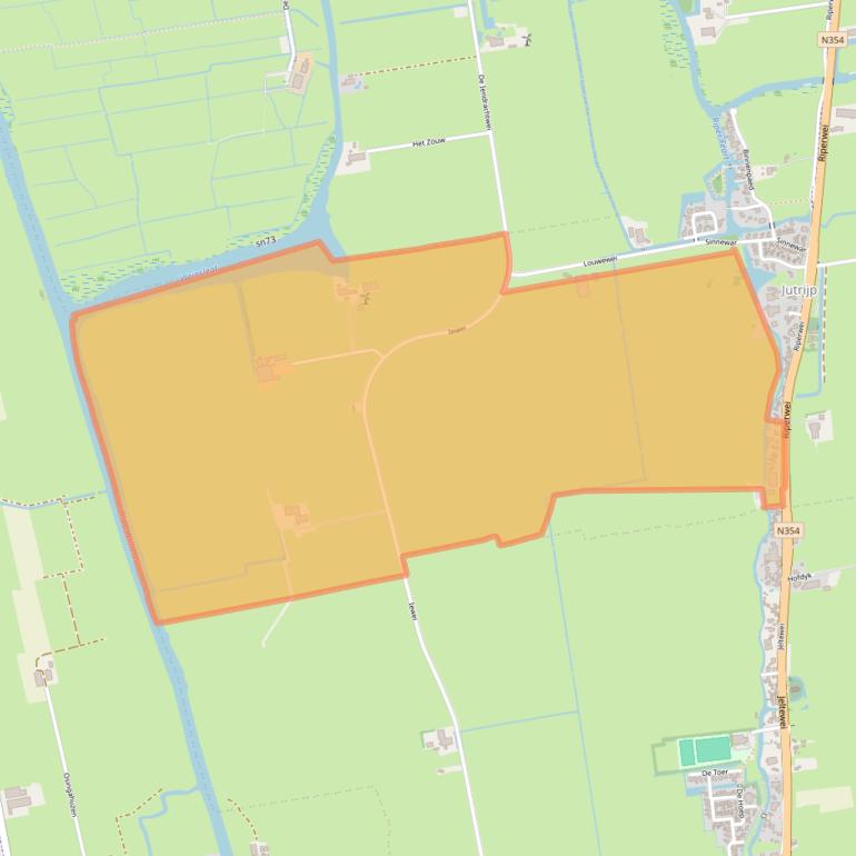 Kaart van postcodegebied 8623XP.