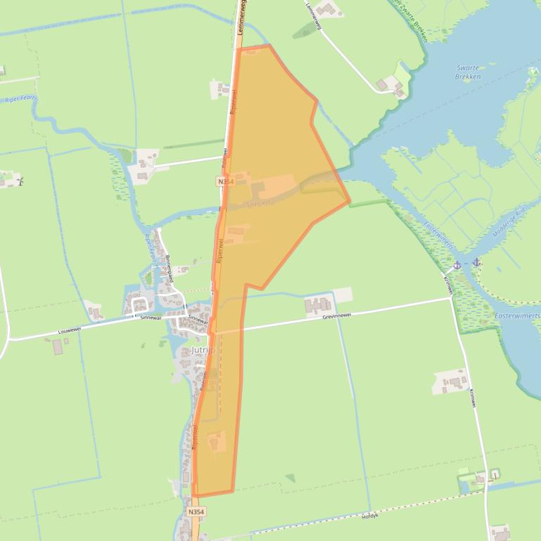 Kaart van postcodegebied 8623XR.
