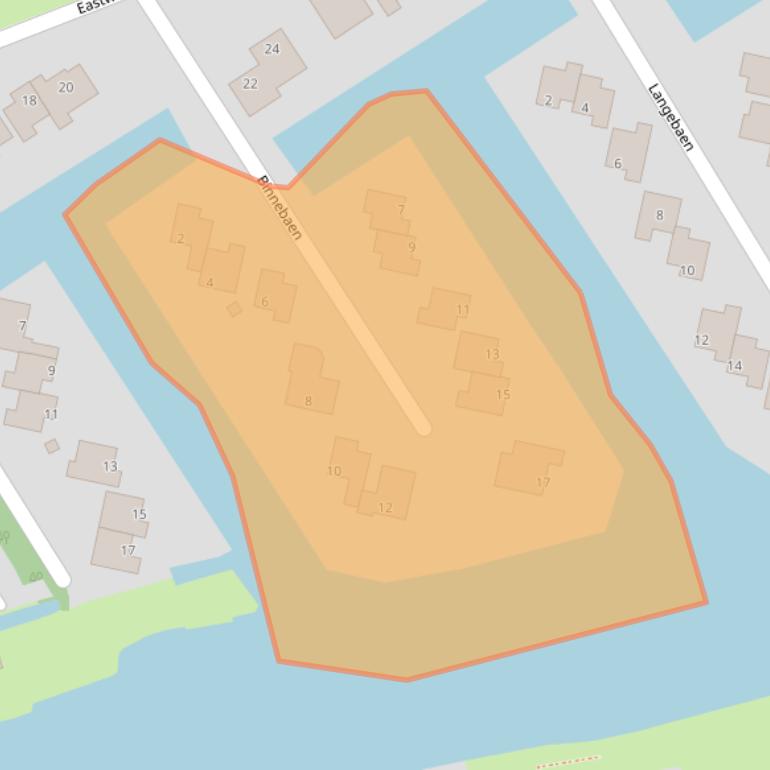 Kaart van postcodegebied 8624TB.