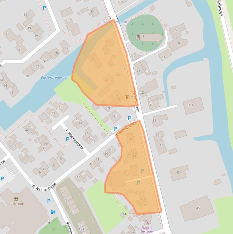 Kaart van postcodegebied 8625HC.