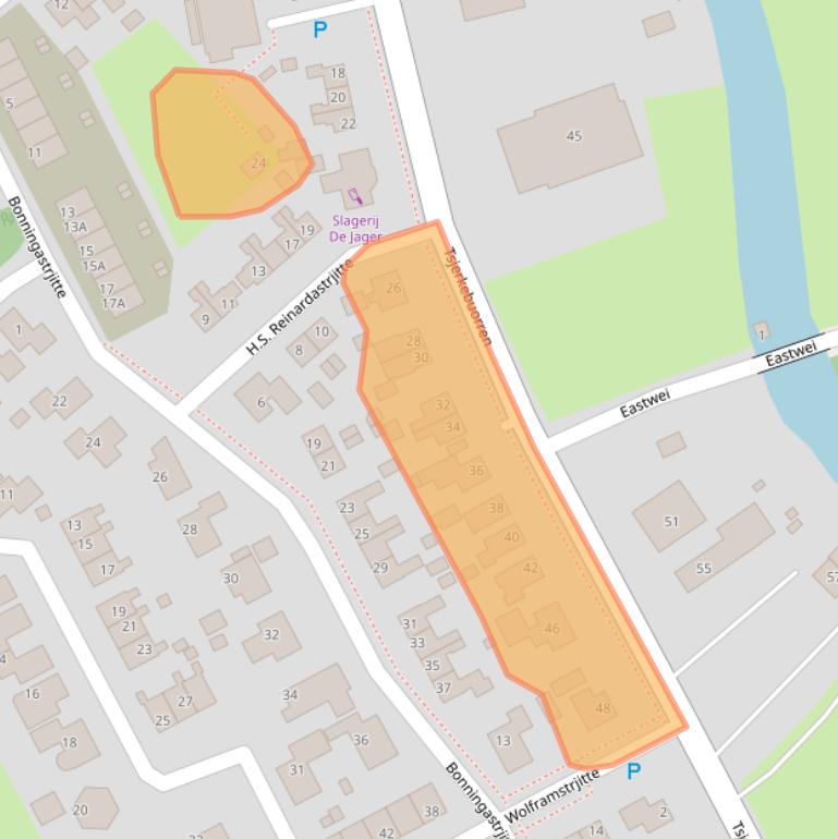 Kaart van postcodegebied 8625HD.