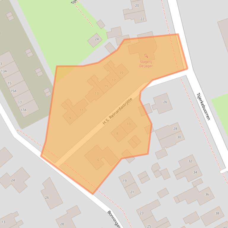 Kaart van postcodegebied 8625HL.