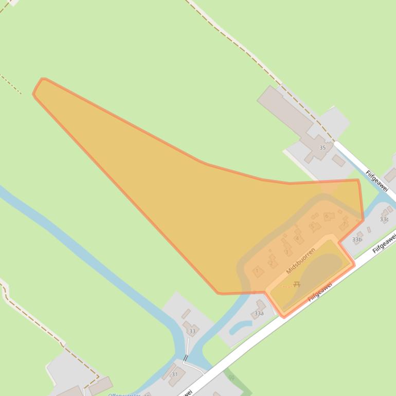 Kaart van postcodegebied 8626GK.