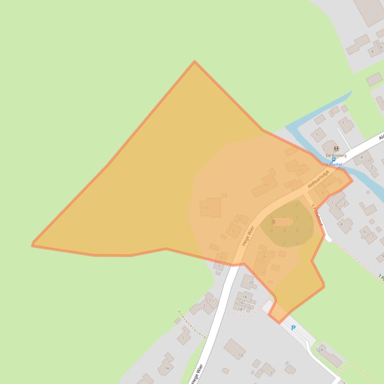 Kaart van postcodegebied 8628EM.