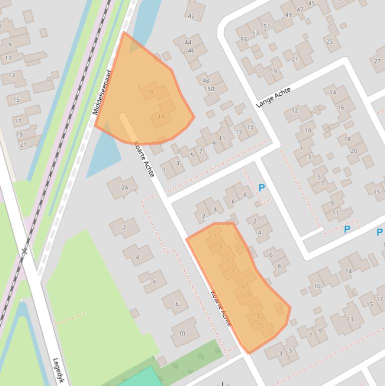 Kaart van postcodegebied 8629PM.