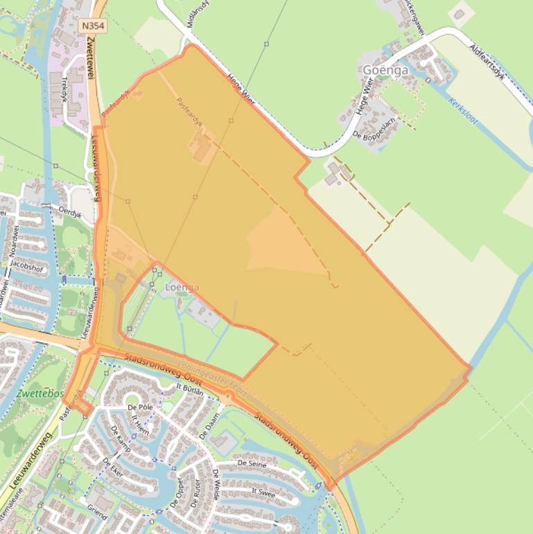 Kaart van postcodegebied 8631SK.