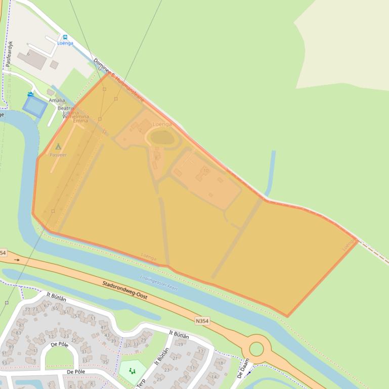 Kaart van postcodegebied 8631SL.