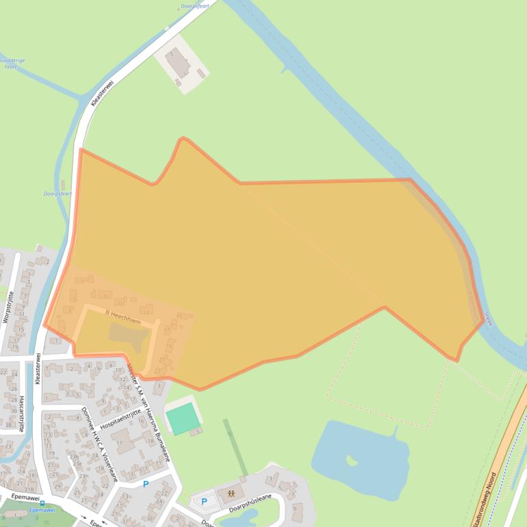 Kaart van postcodegebied 8633KK.