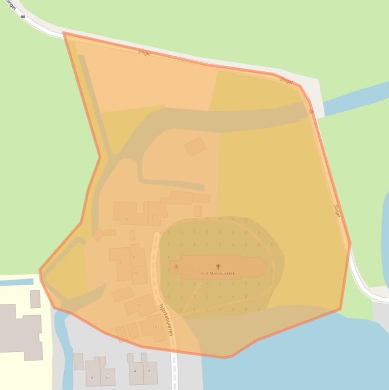 Kaart van postcodegebied 8635MC.