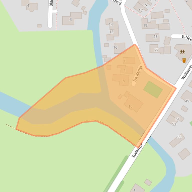 Kaart van postcodegebied 8635MJ.