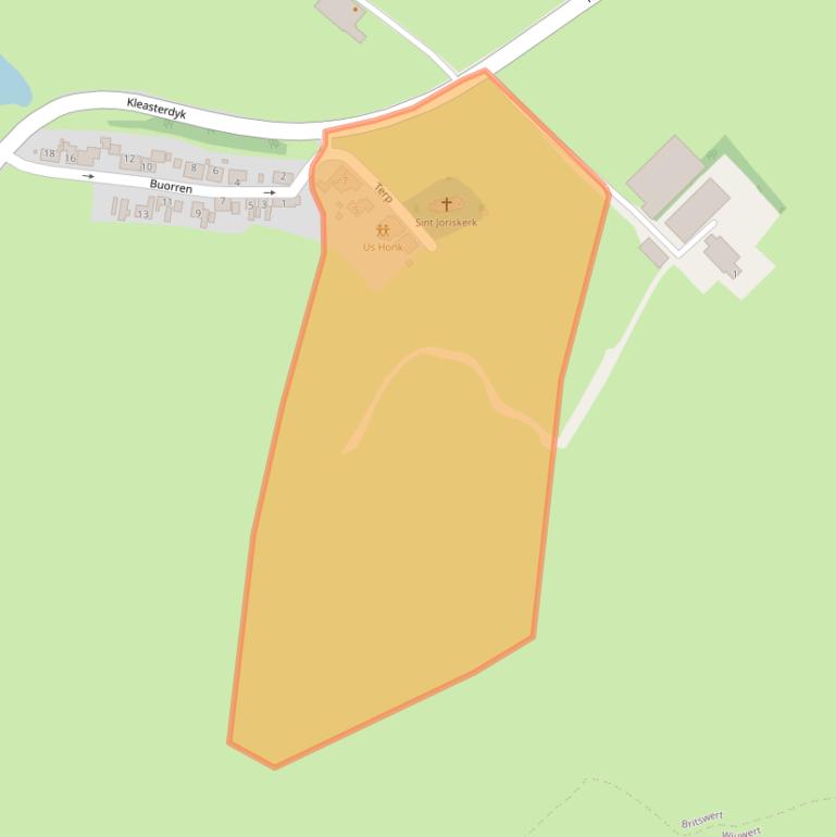 Kaart van postcodegebied 8636VB.