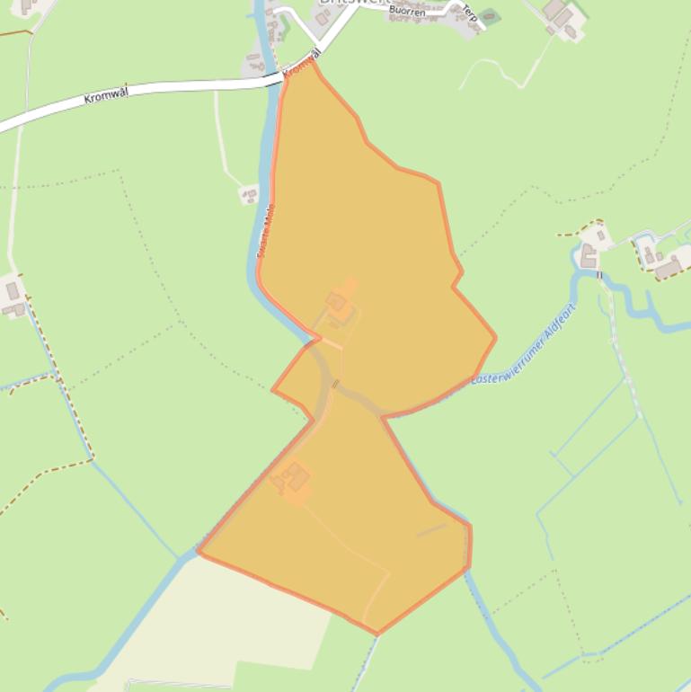 Kaart van postcodegebied 8636VE.