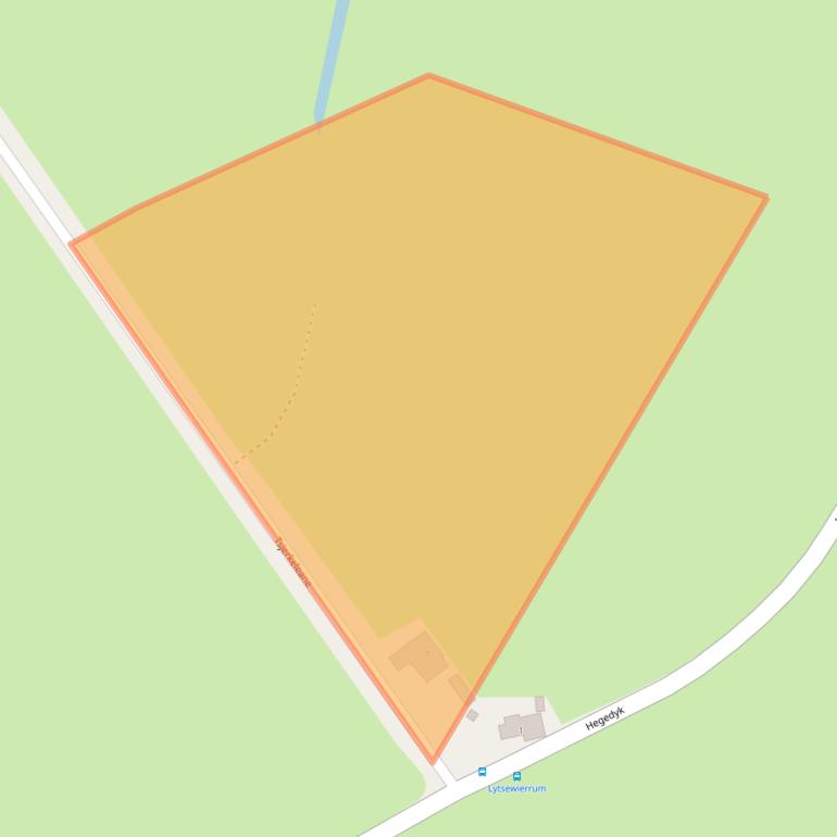 Kaart van postcodegebied 8642WE.