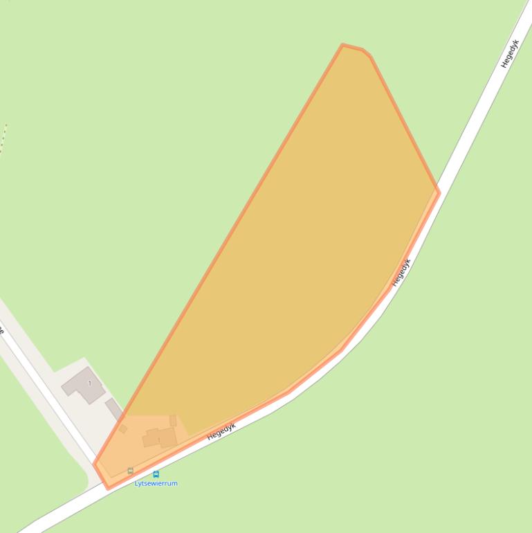 Kaart van postcodegebied 8642WH.