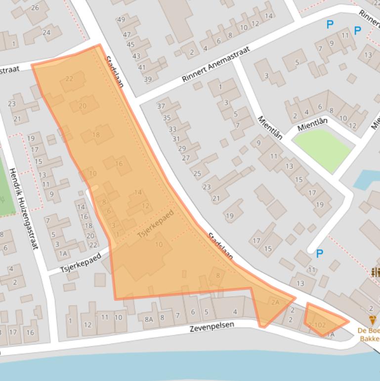 Kaart van postcodegebied 8651AD.