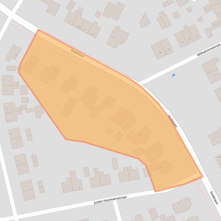 Kaart van postcodegebied 8651AE.
