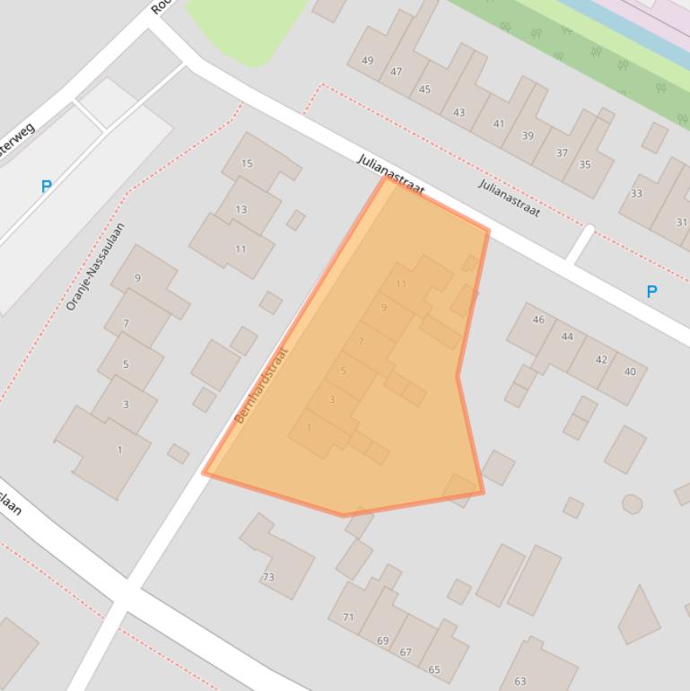 Kaart van postcodegebied 8651AM.