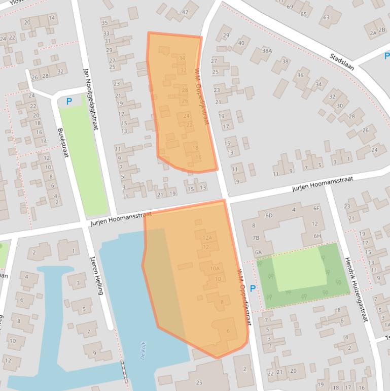 Kaart van postcodegebied 8651BP.