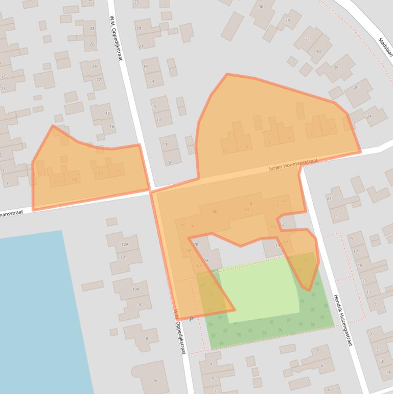 Kaart van postcodegebied 8651BR.