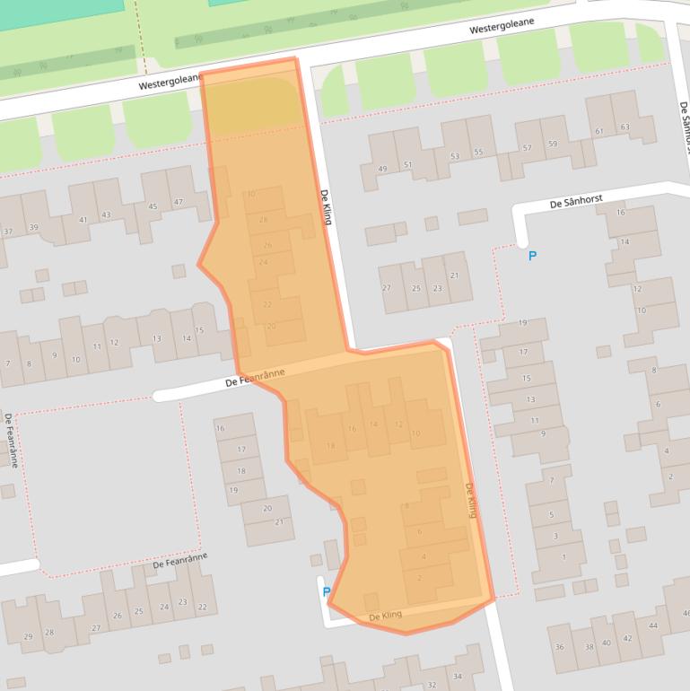 Kaart van postcodegebied 8651CK.