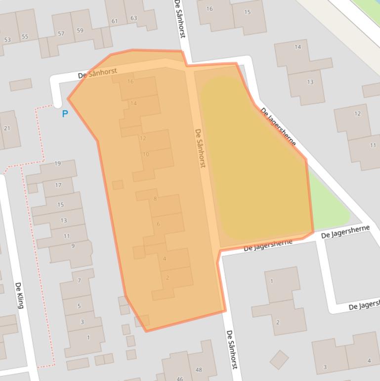 Kaart van postcodegebied 8651CM.
