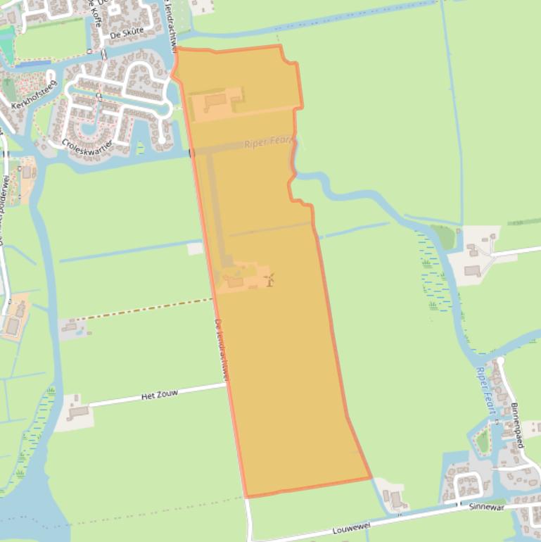 Kaart van postcodegebied 8651CT.