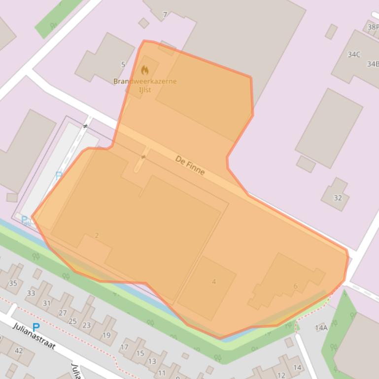 Kaart van postcodegebied 8651CW.