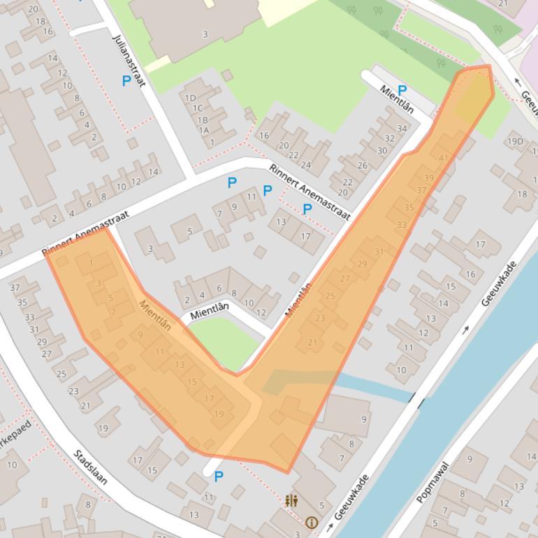 Kaart van postcodegebied 8651DA.