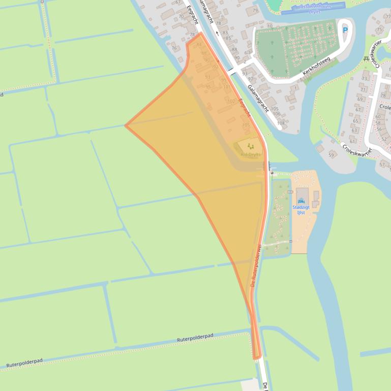 Kaart van postcodegebied 8651EJ.