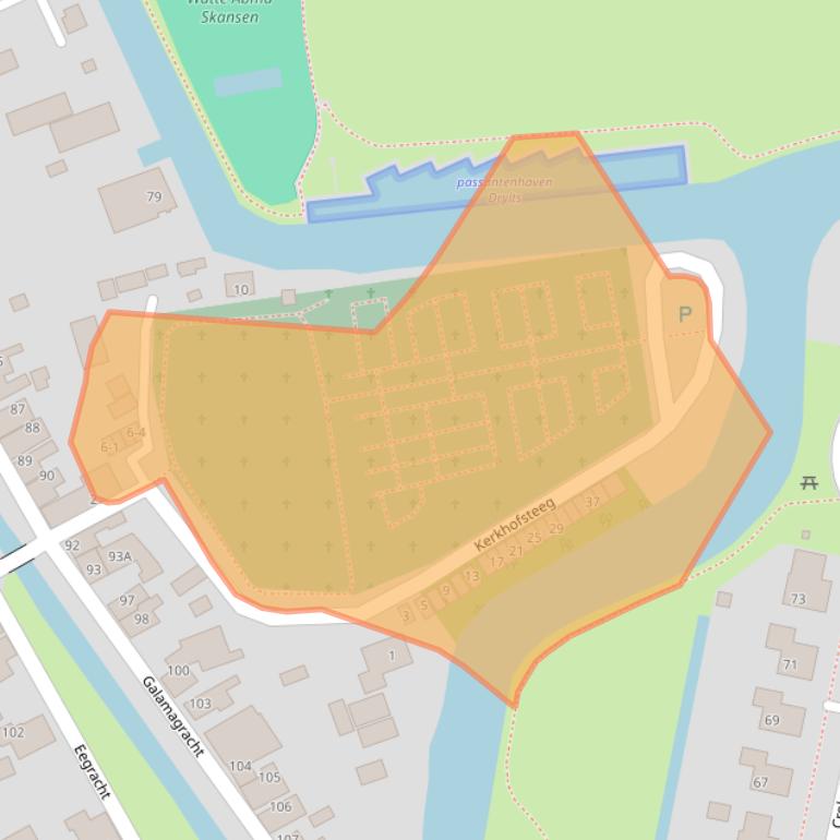 Kaart van postcodegebied 8651EN.
