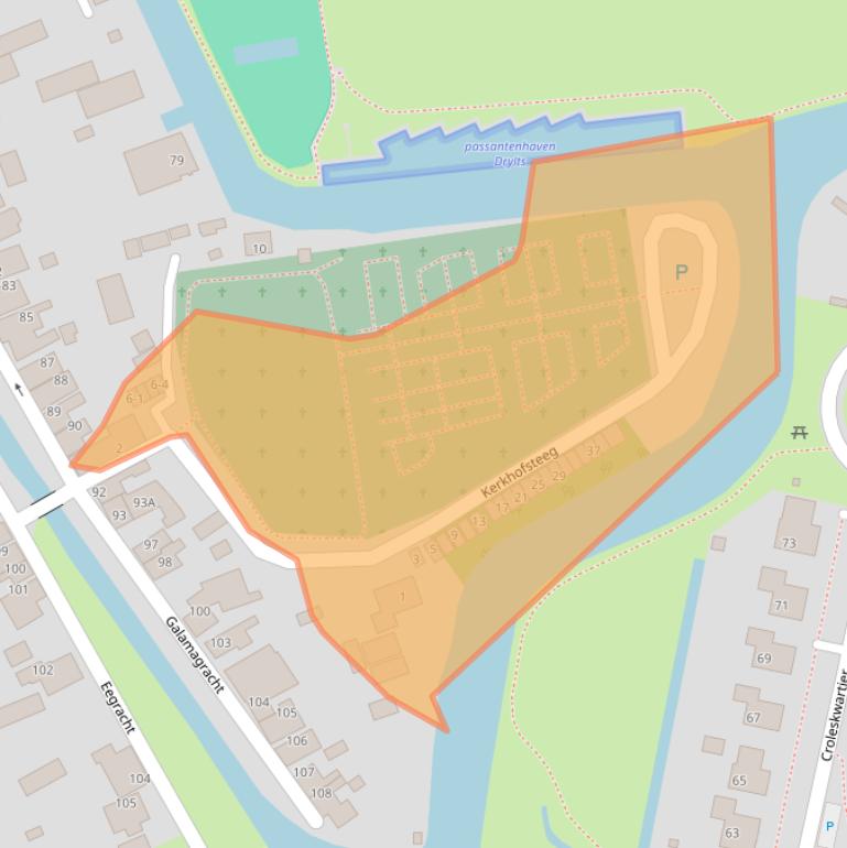 Kaart van postcodegebied 8651ET.