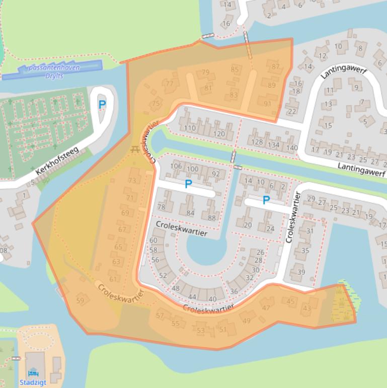 Kaart van postcodegebied 8651HC.