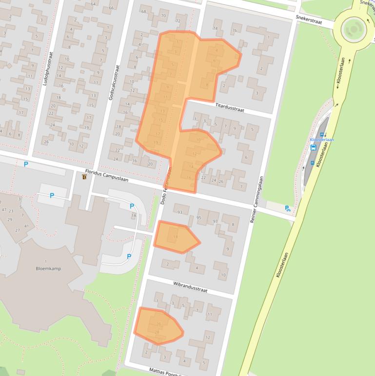 Kaart van postcodegebied 8701AE.