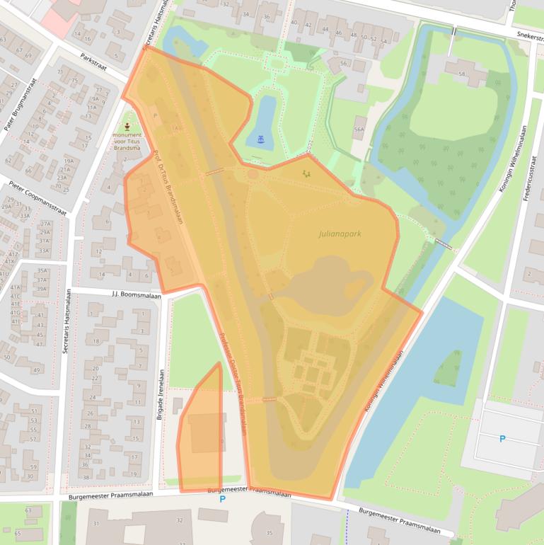 Kaart van postcodegebied 8701AS.