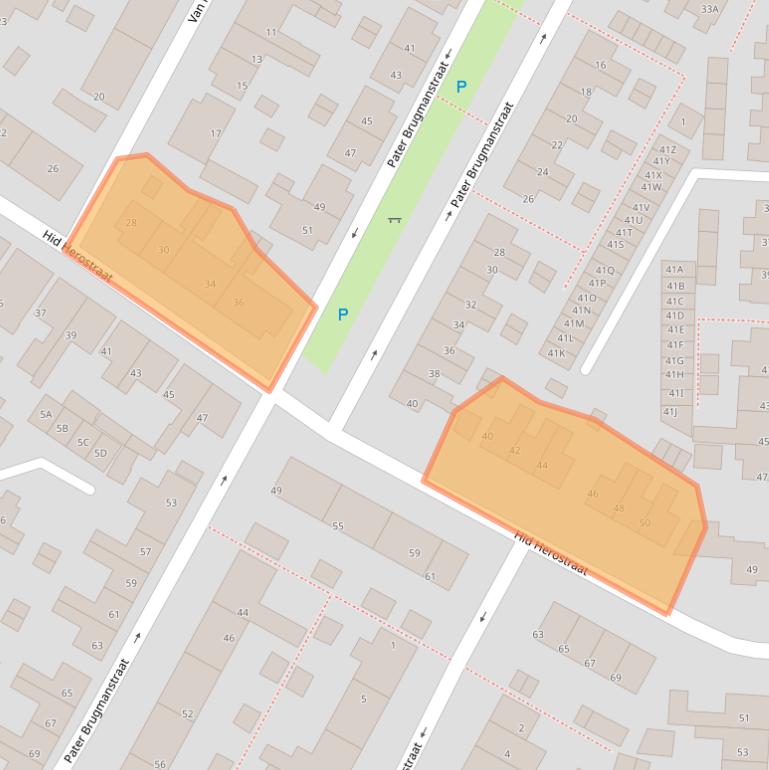 Kaart van postcodegebied 8701BX.