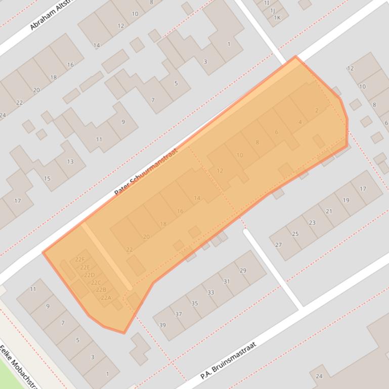 Kaart van postcodegebied 8701CX.