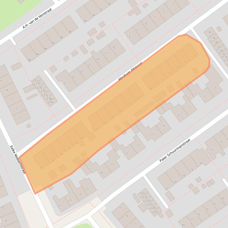 Kaart van postcodegebied 8701DA.