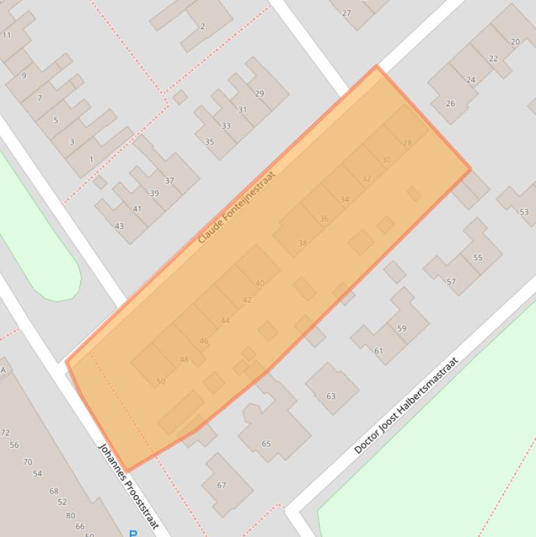 Kaart van postcodegebied 8701EM.