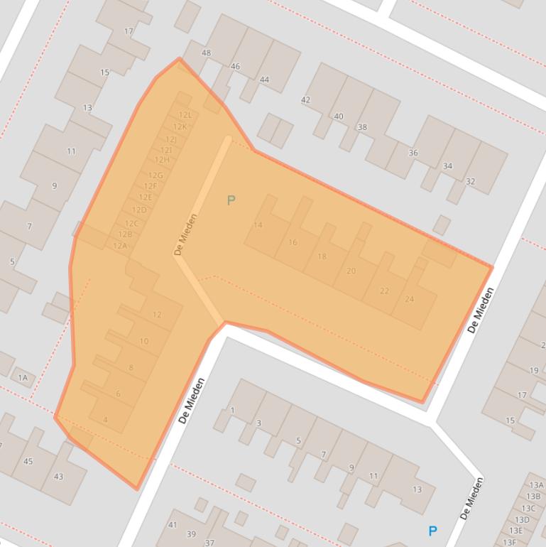 Kaart van postcodegebied 8701GP.