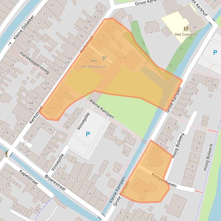 Kaart van postcodegebied 8701HR.