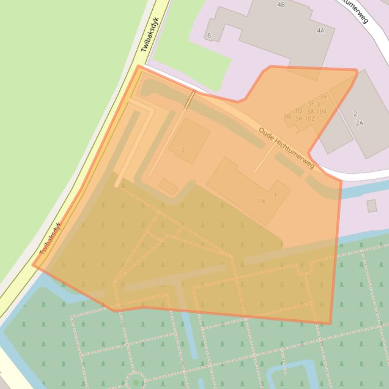 Kaart van postcodegebied 8701PE.