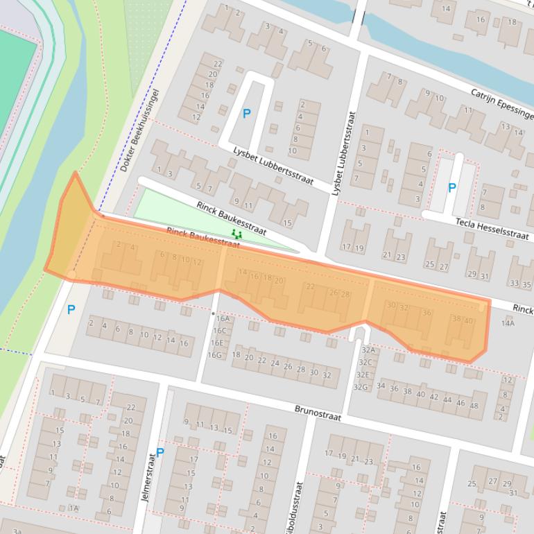 Kaart van postcodegebied 8701VA.
