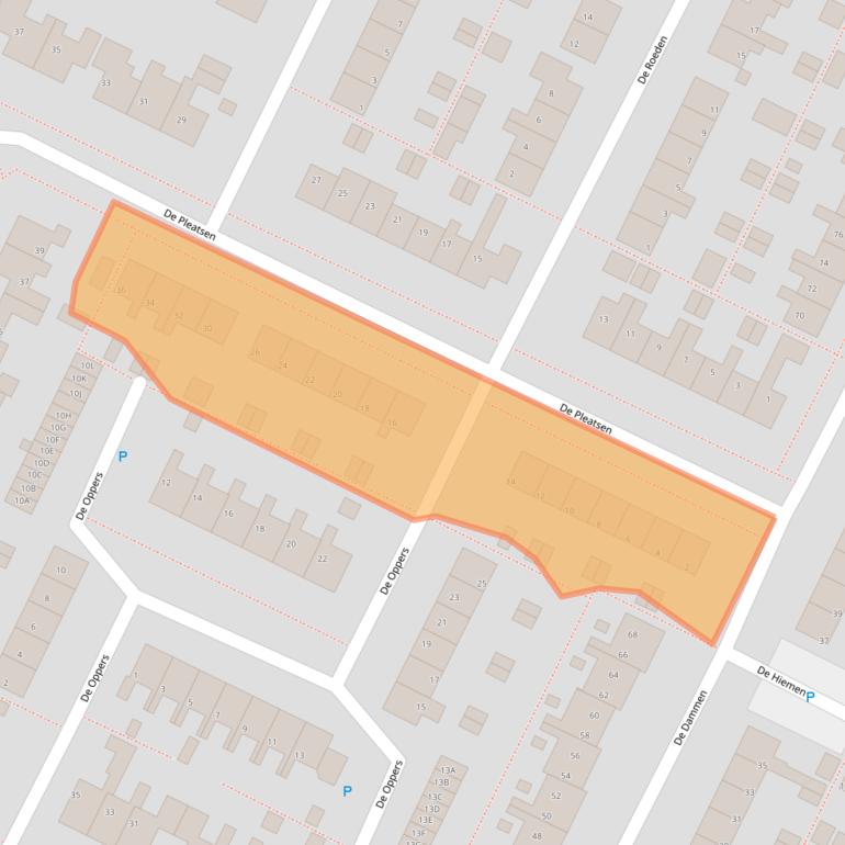 Kaart van postcodegebied 8701ZD.