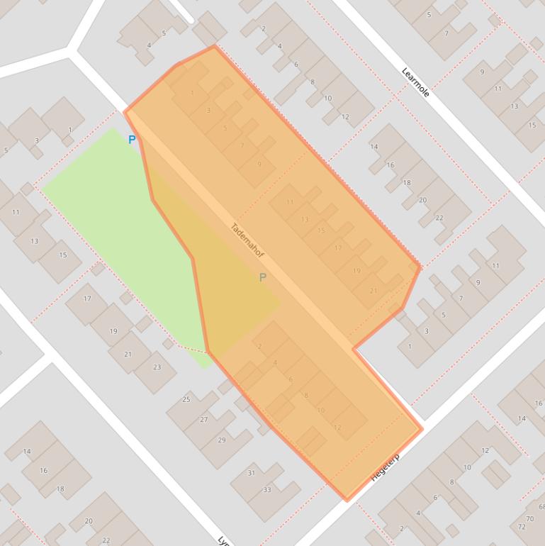 Kaart van postcodegebied 8711EM.