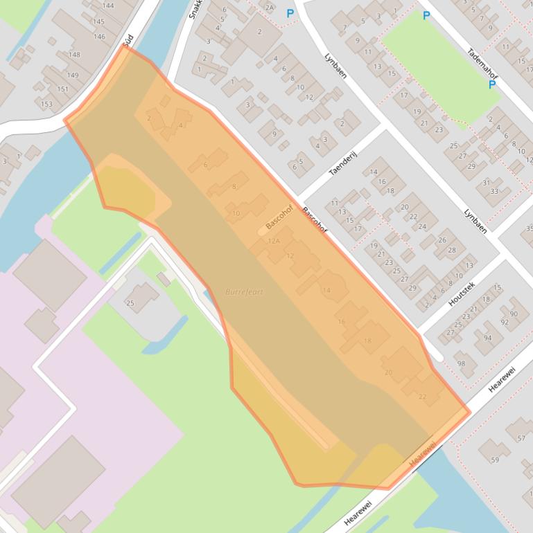 Kaart van postcodegebied 8711EX.